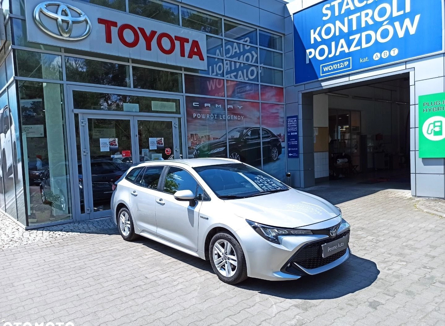 Toyota Corolla cena 108000 przebieg: 53972, rok produkcji 2021 z Sędziszów małe 232